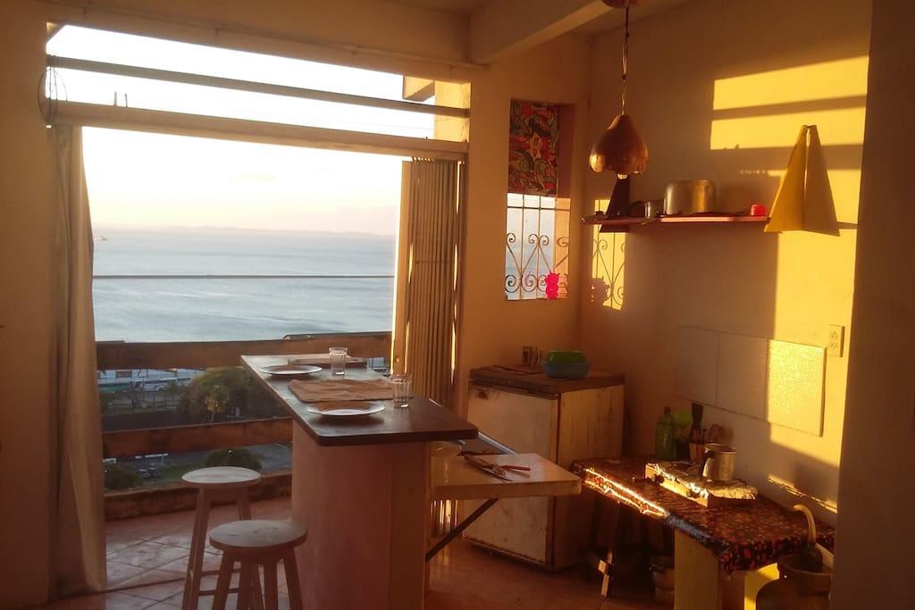 Apartamento Santo Antonio Vista Da Bahia Salwador Pokój zdjęcie
